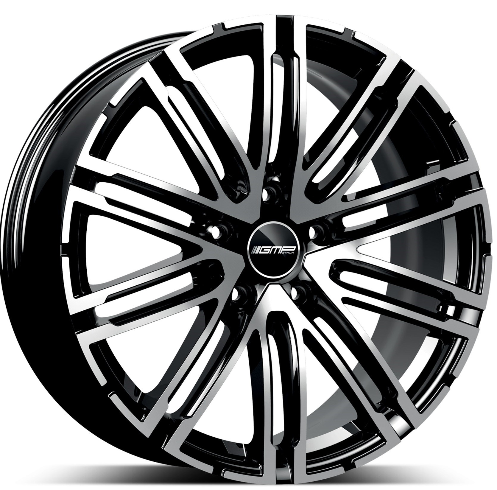 GMP WHEELS TARGA-S ZWART GEPOLIJST 8002000034636